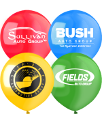 17 inch Jumbo Auto Dealership-Balloons Latex